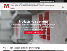 Tablet Screenshot of mascoteng.com.au